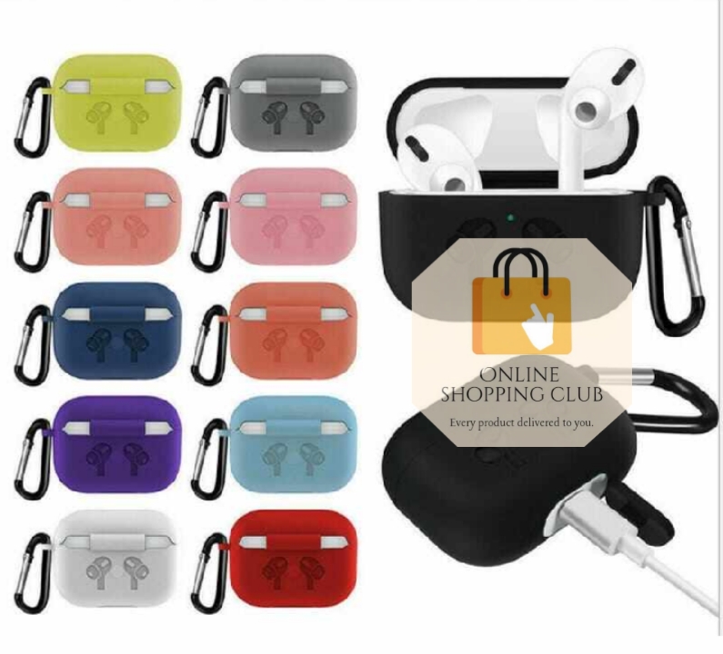 Premium Silicone AirPods Case Cover for AirPods Pro 2 & Earbuds – Shockproof & Stylish price in Pakistan