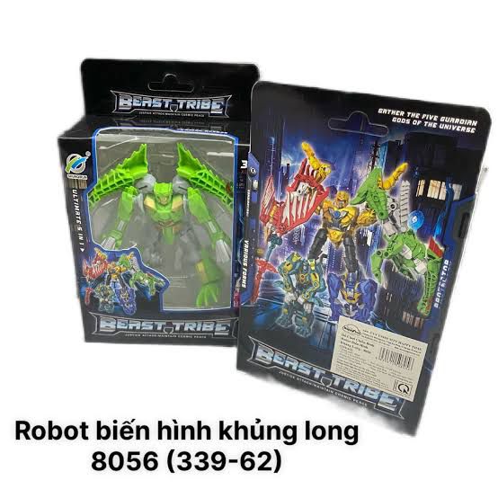 Beast Tribe Transformer Robot Toy - 6 Inches