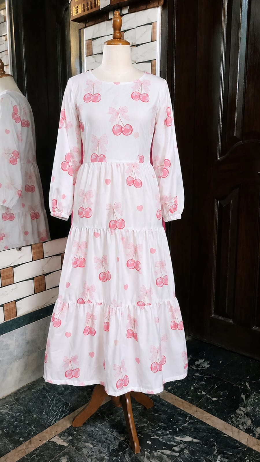 girls frok cotton fabric