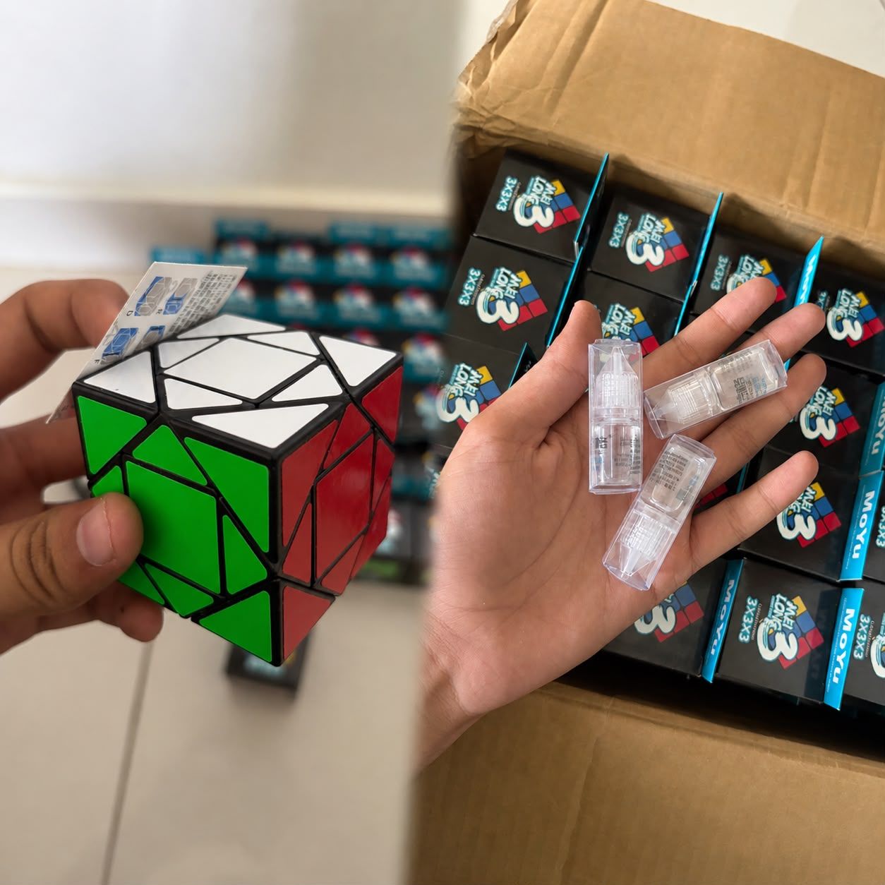 MoYu Pandora Cube 3D Shape-Shifting Puzzle | Creative IQ Brain Teaser | Stickerless Twist Puzzle Toy