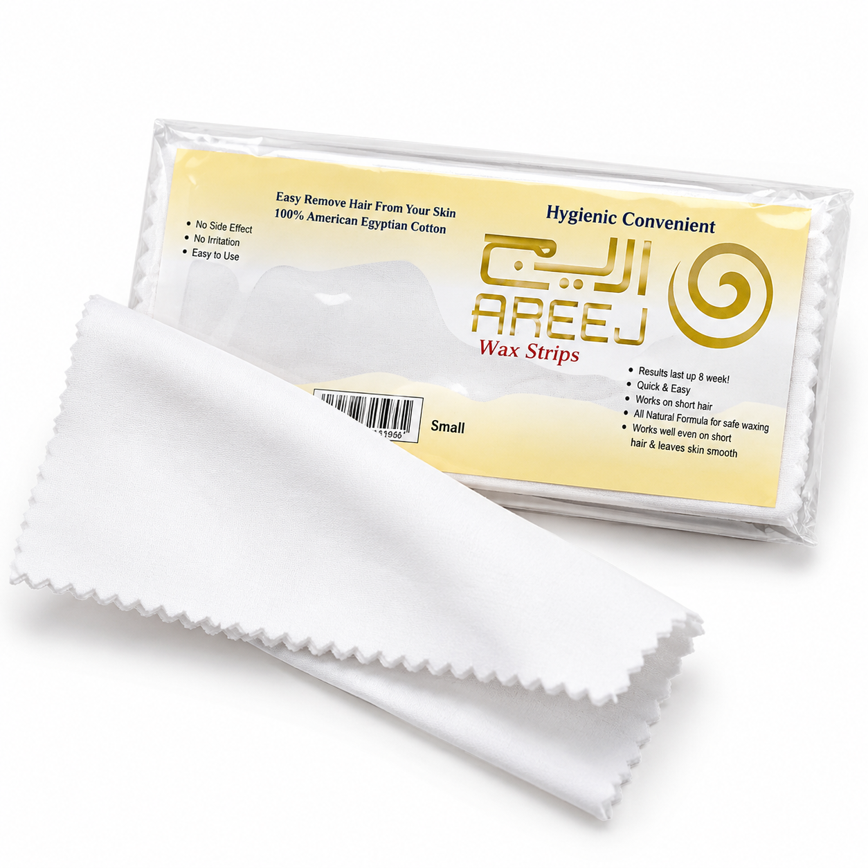 Original Cotton Non Woven Fabric Wax Strips for Hair Removal, Soft Skin Friendly Epilation Sheets, Professional Salon Quality Hair Removal Paper, Strong Grip Waxing Cloth for Face, Arms, Legs, Underarms and Body, Reusable Style Beauty Care Accessories