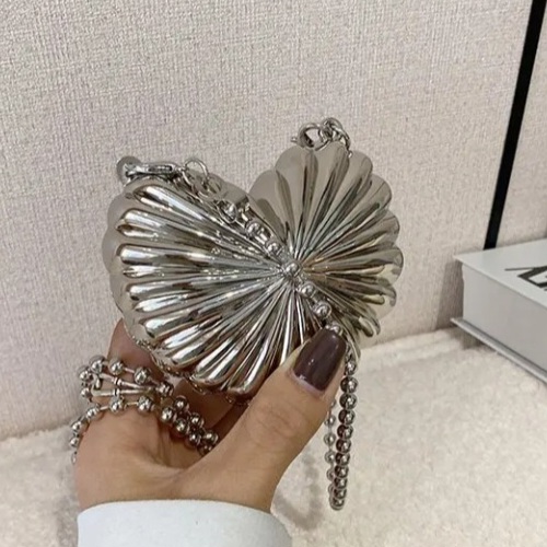 Mini acrylic Heart, Butterfly & Flower Shape Clutch for Women – Stylish Party & Wedding Handbag limited stock| Mini Acrylic Clutch For Women & Girls | Trendy crossbody bag | Mini acrylic Heart Shape Clutch for Women|Trendy Mini Stylish Women's Bag