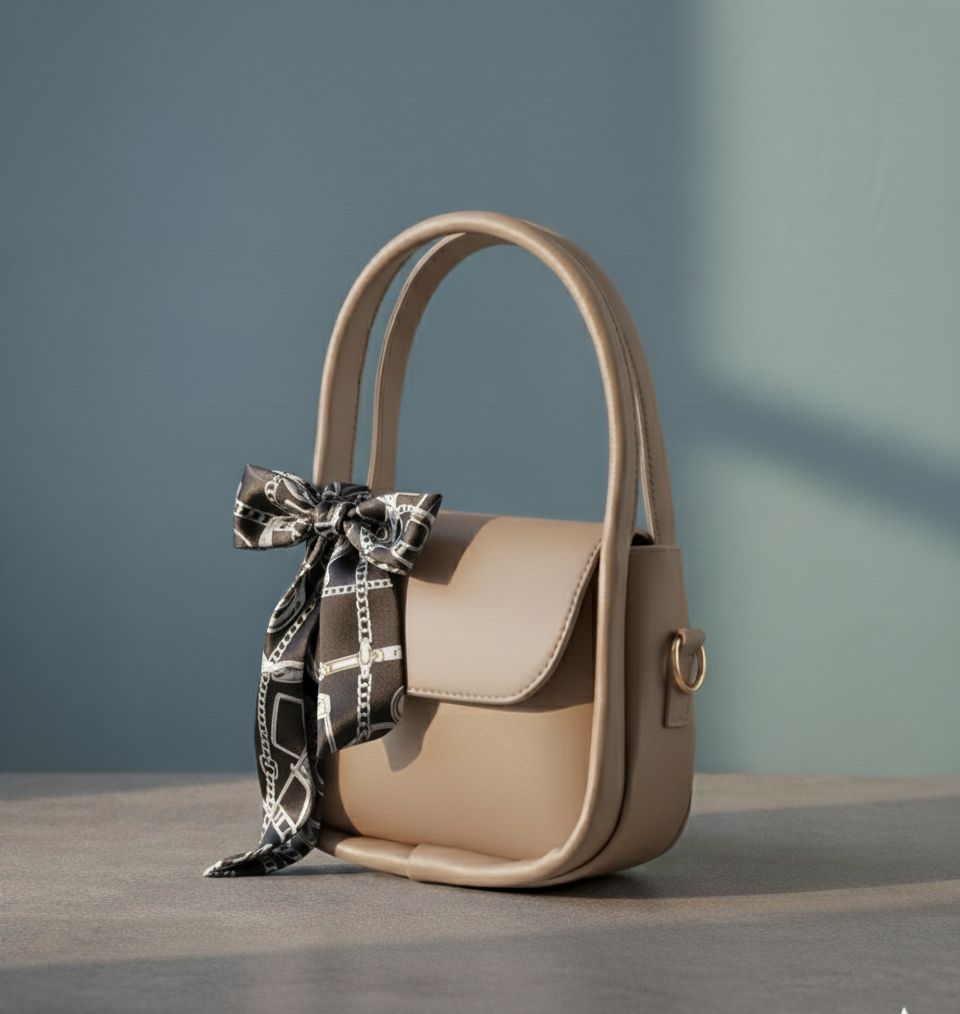 🎀 Elegant Ladies Multicolor Shoulder Bag 👜 | Fashion Crossbody Purse and top handle bag with Polka Dot Bow For Women ✨