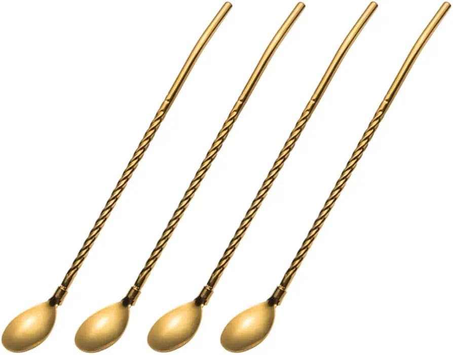 2-in-1 Straw Spoon Stirrer
