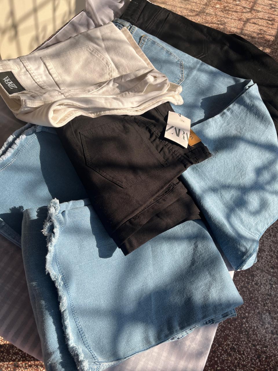 Elegant High-Waist Flared Jeans for Women, Plus Size Wide Leg Denim Pants