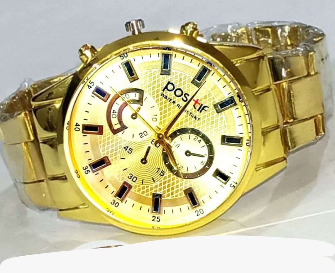 Pack Of 2 Top Fashion Men's Luxury Watches Deal   -Elegant Mens Casual Watch +Chain Braclate For Men -High Quality Business Watch  In  Random dial Design
