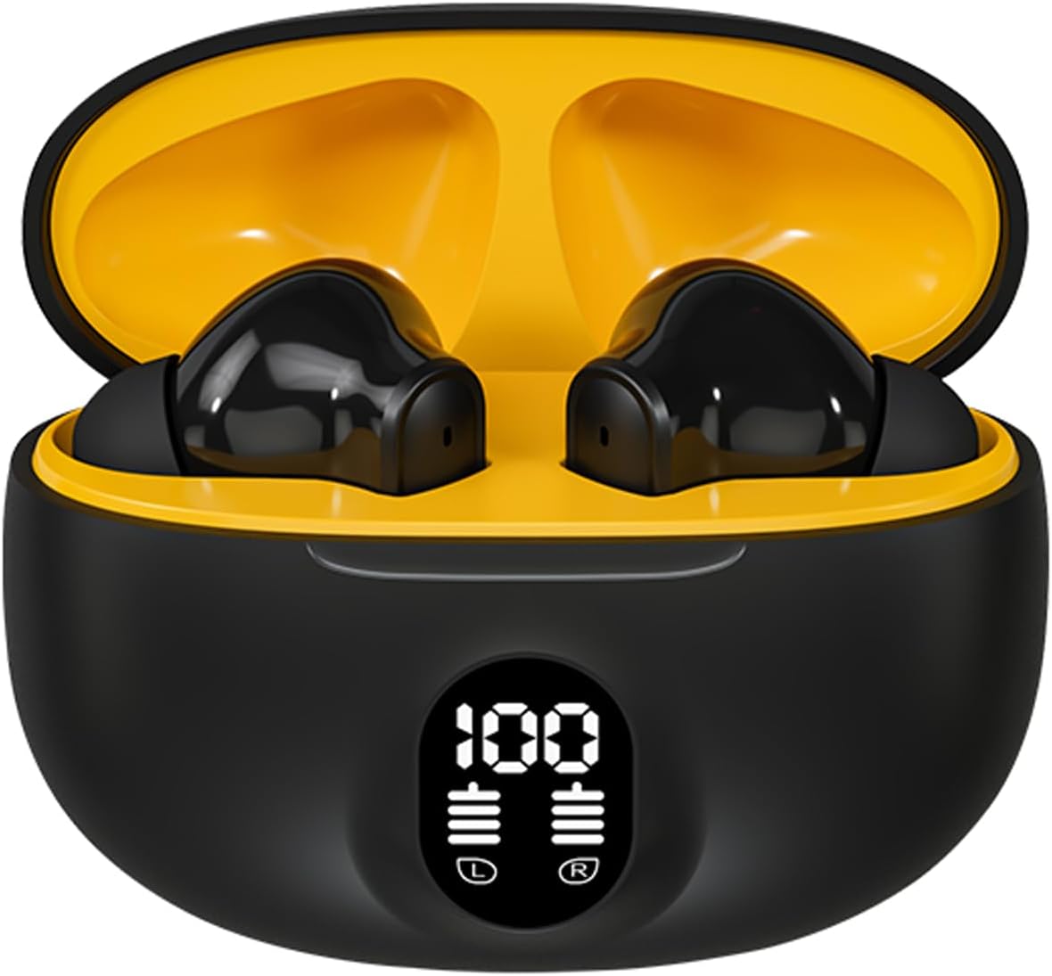 M04 Stereo Hi-Fi Sound, Blutooth Handfree Wireless Airbuds Best for Calling Quality