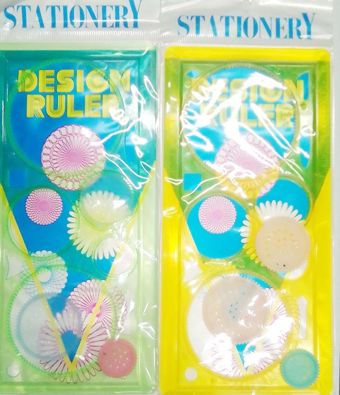 Spirograph Geometric Ruler Stencil Design Ruler Set Spiral Art Classic Toy