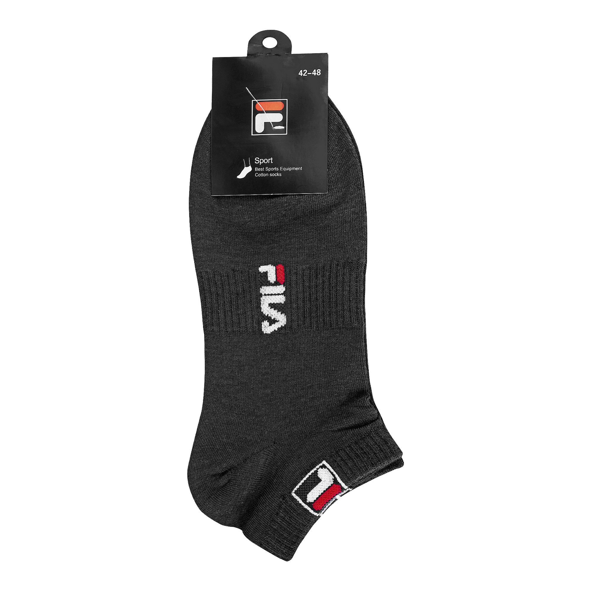 Pair of 6 ankle socks for Men and women with pure cotton premium quality materials