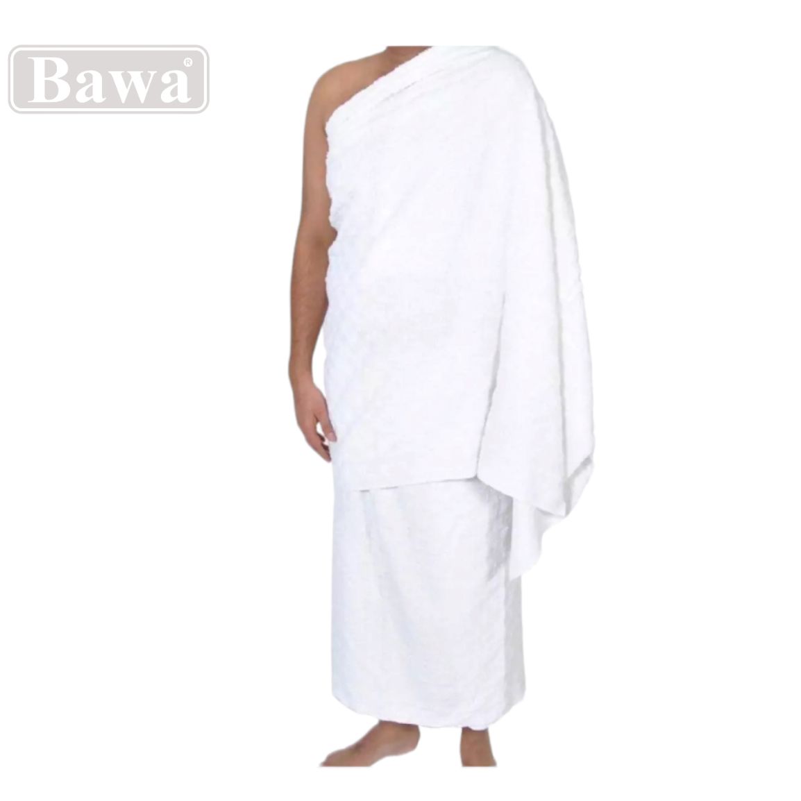 Uomo Musulmano Asiatico Bello In Vestito Dal Ihram Con Le Perle Di Preghiera 93920537