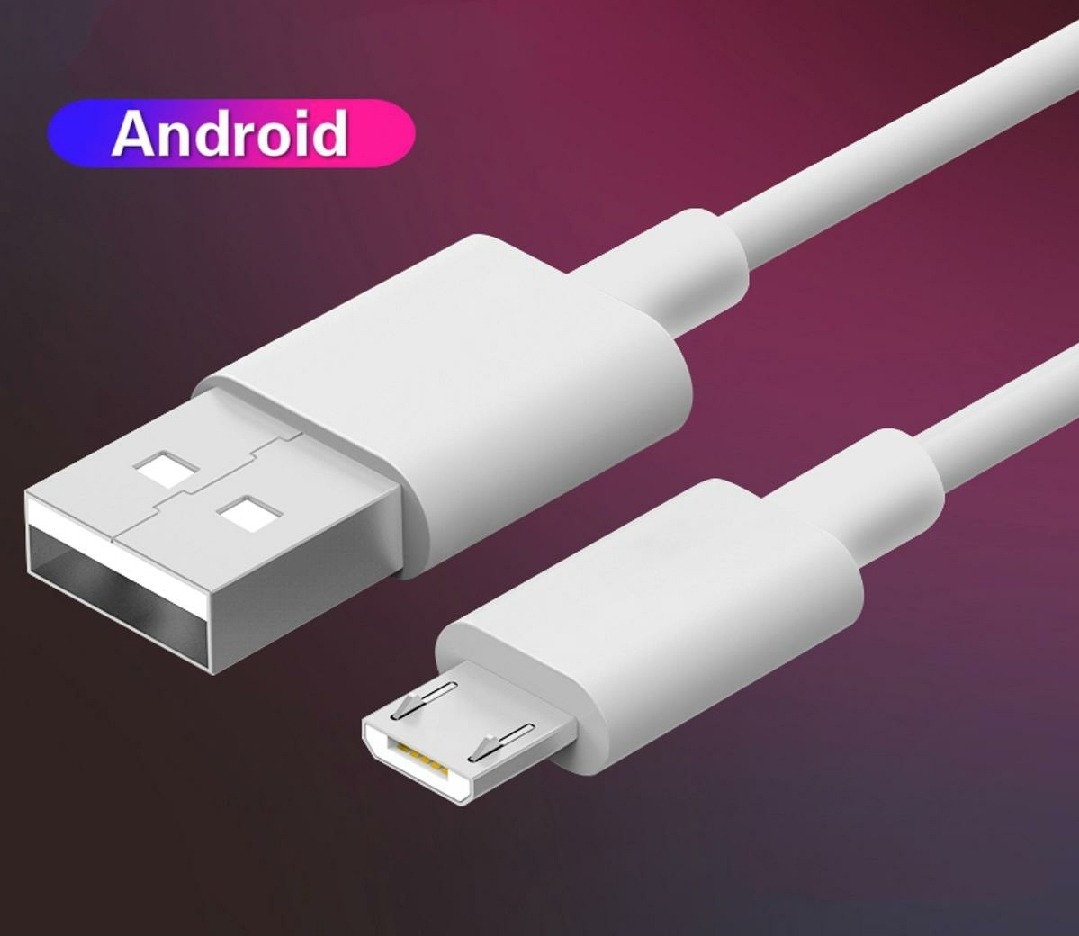 Android Cable - Micro USB Cable – Fast Charging Cable & Data Cable for Android Phones, Power Banks & More