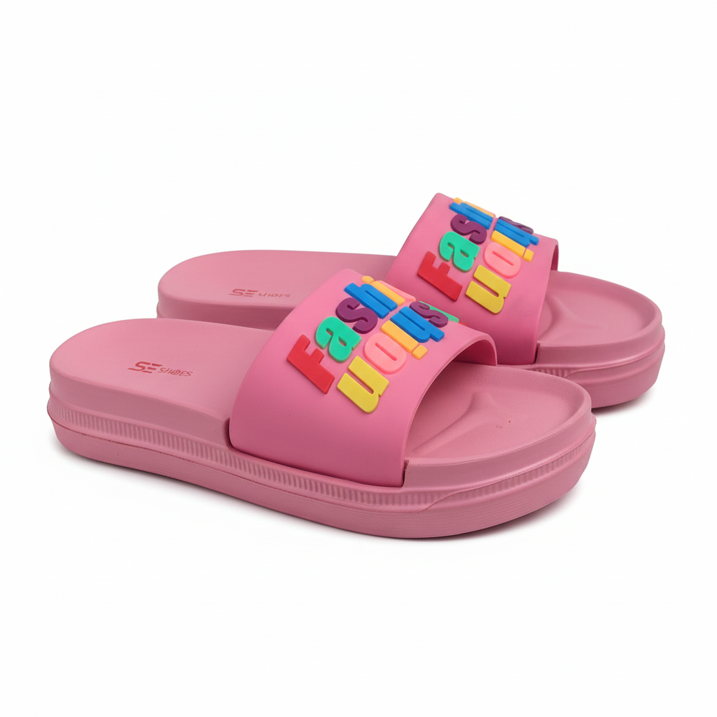 Waterproof Soft Fashion Slippers for Women, Comfy Indoor Sandals