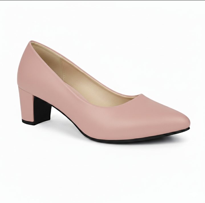 European Fashion Classic Women Multicolor Low Heel Pumps & Court Shoes - Fashion Business Dress Shoes Oxfords Women Block Heel Pumps & Coat Shoes Model PB414