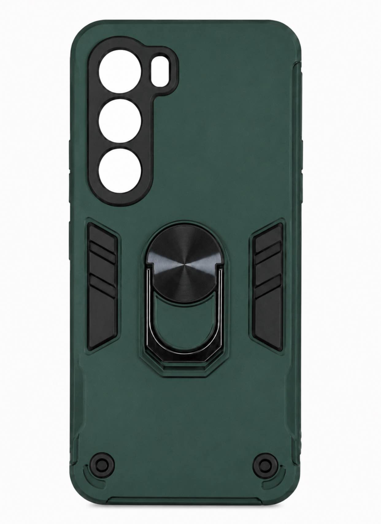 Infinix Hot 60 Pro | Hot 60 Pro Plus Premium Armor Ring Stand Back Cover | Shockproof Luxury Protective Case | Camera Protection Mobile Case