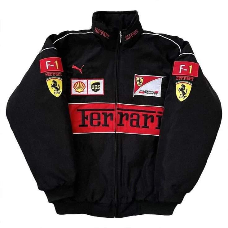 AMAZING QUALITY FERRARI BOMBER JACKETS FOR WINTER CUSTOMIZED