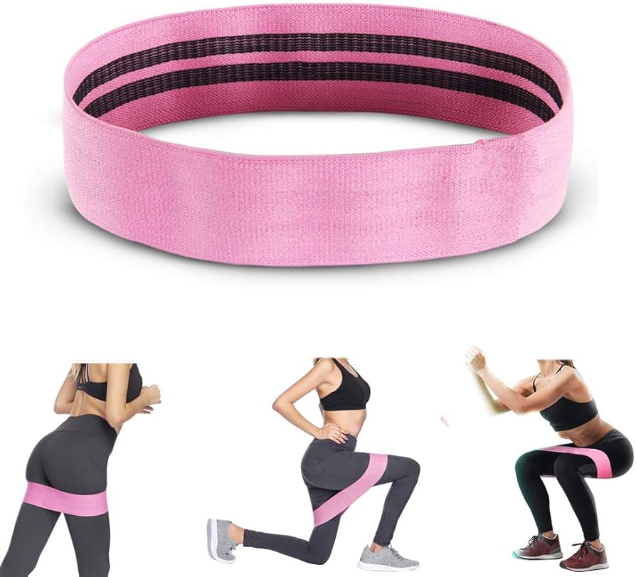 Fabric Resistance Bands for Glutes Hips And Legs Non Slip Booty Bands For Squats Yoga And Home Workouts