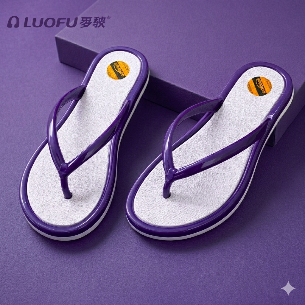 Deluxe Women's Flip Flops - Premium Quality Rubber Slippers in Multiple Sizes