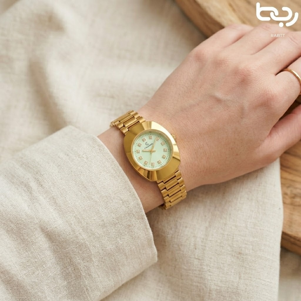 Elegant Wrist Watches for Women's Girls Water Resistant Watches Metal Made Watch Ladies Luxury Watch For All Season.