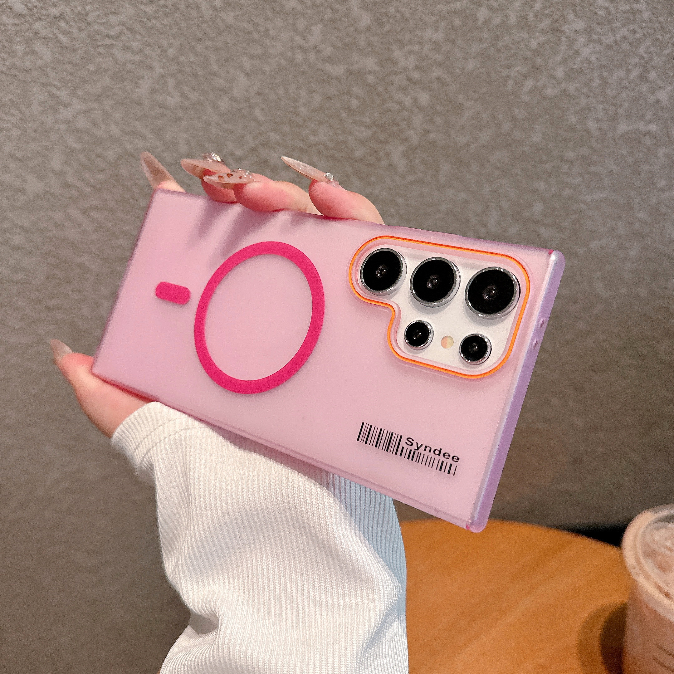 Magnetic Matte Phone Case For   S25 Ultra S25 Plus S24 Ultra S23 S22 Ultra Note 20 Ultra Shockproof Back Covers