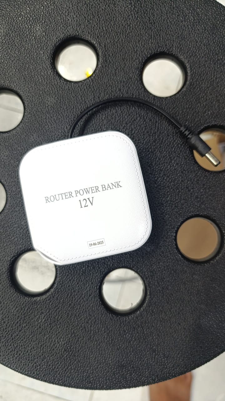 Updated Model WiFi Router UPS Power Bank 12 Volts 2A 4 to 5 Hours Backup