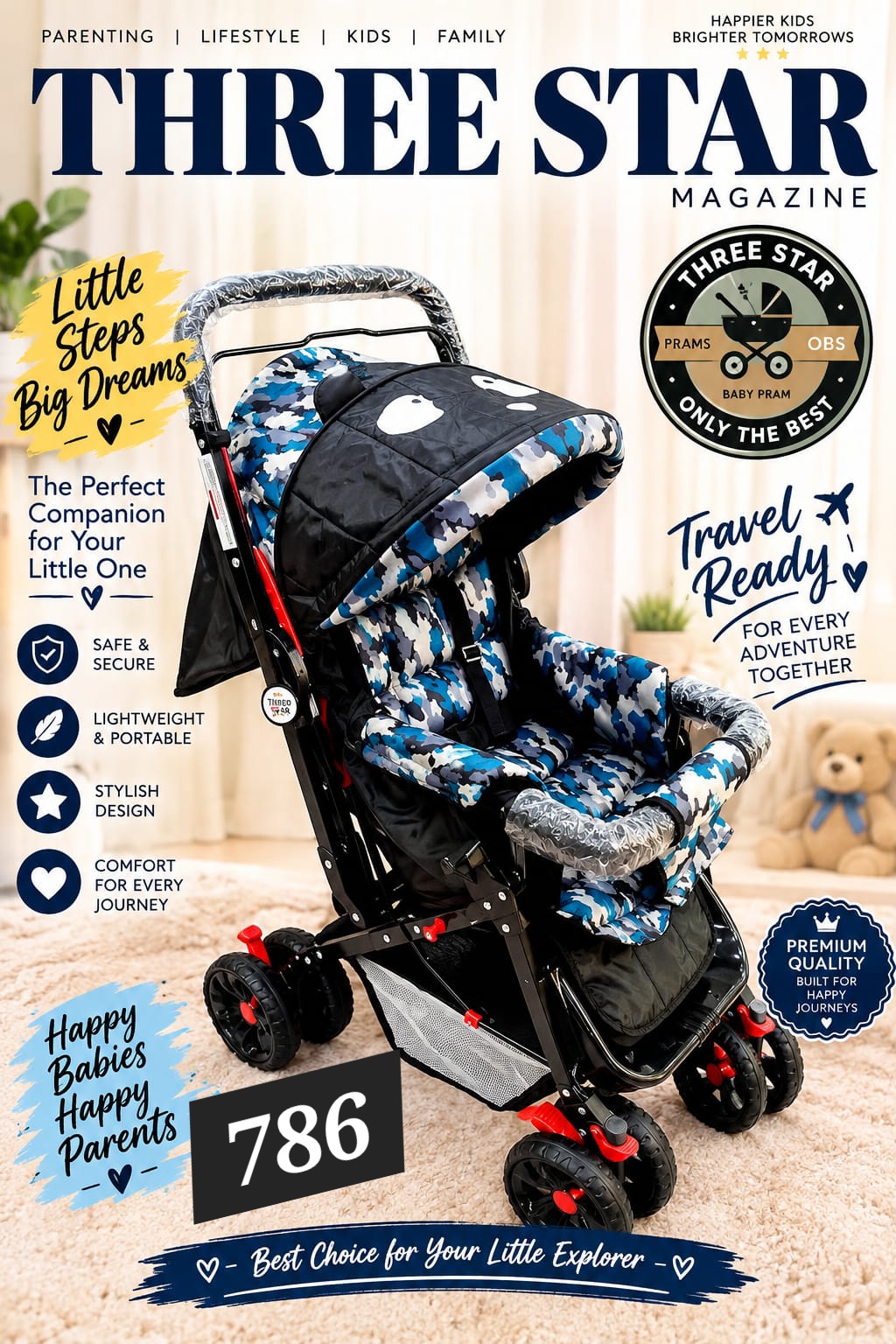 BABY PRAM BIG SIZE