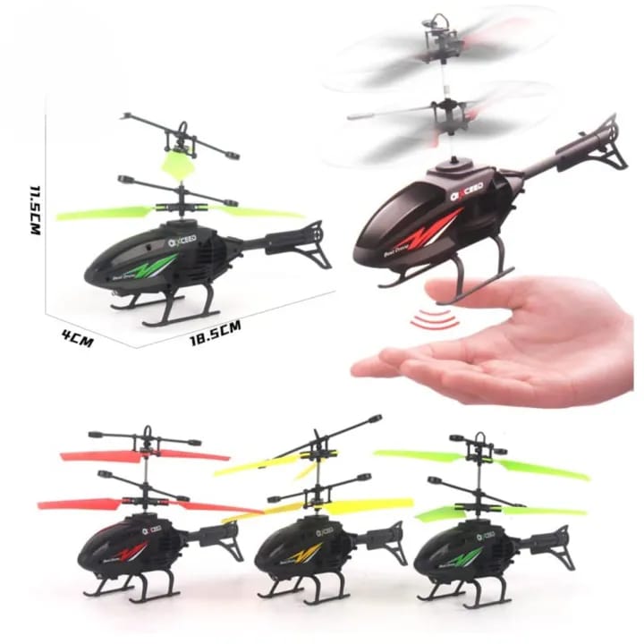 Flying Helicopter, Remote Control Helicopter for Boys Indoor and Outdoor Helicopter, Palm Sensing Helicopter
