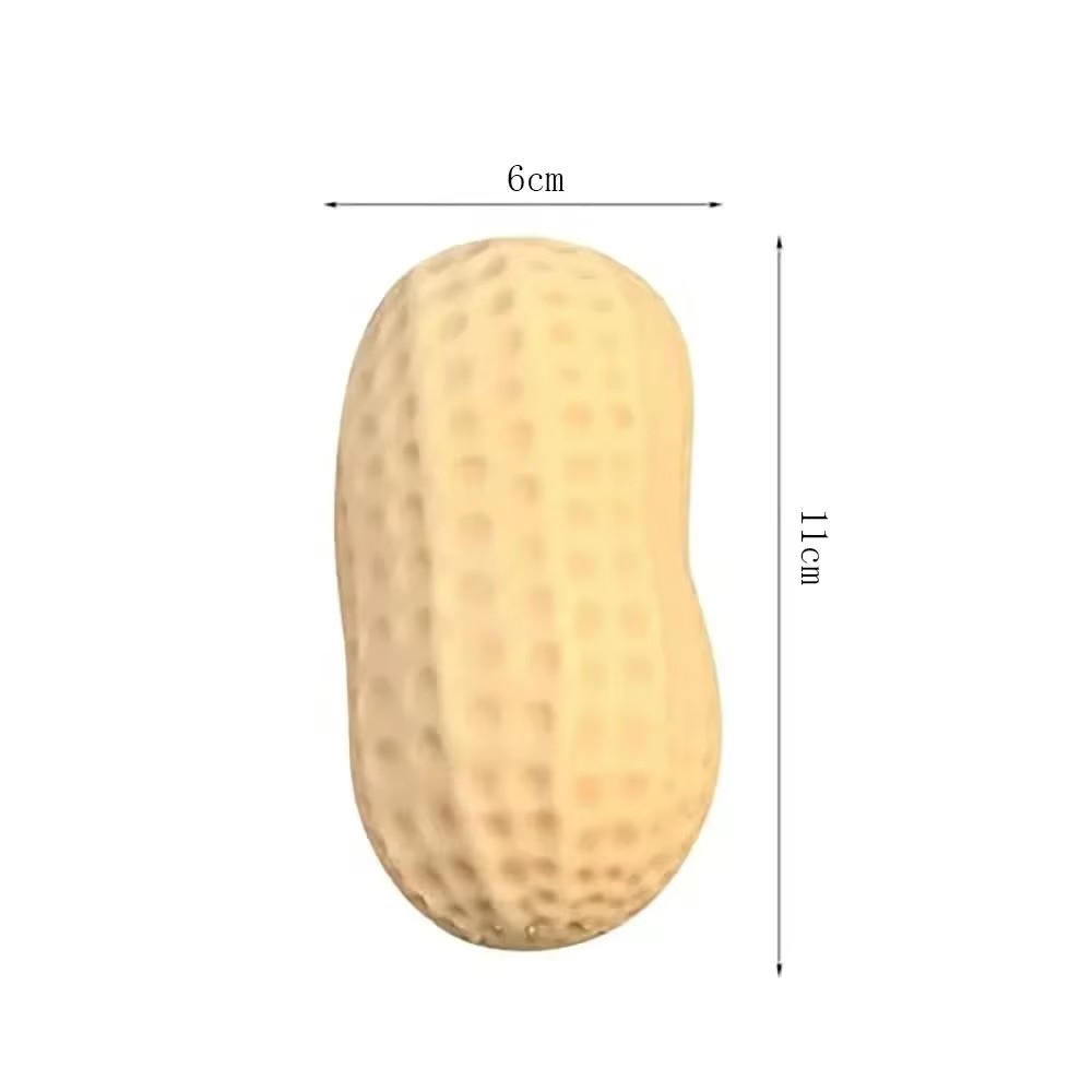 Peanut Stress Ball Crunchy Squeeze Ball Squishy Toy Buttery-Soft Feel Fidget Toy ASMR Sensory Anti Stress Relief Toy for Adults