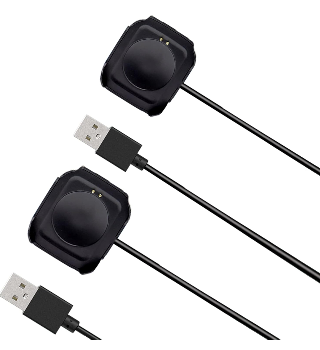 HW22 Smart Watch Charger, 2 Pins-4mm USB Charging Cable Replacement Charger Cable for HW22