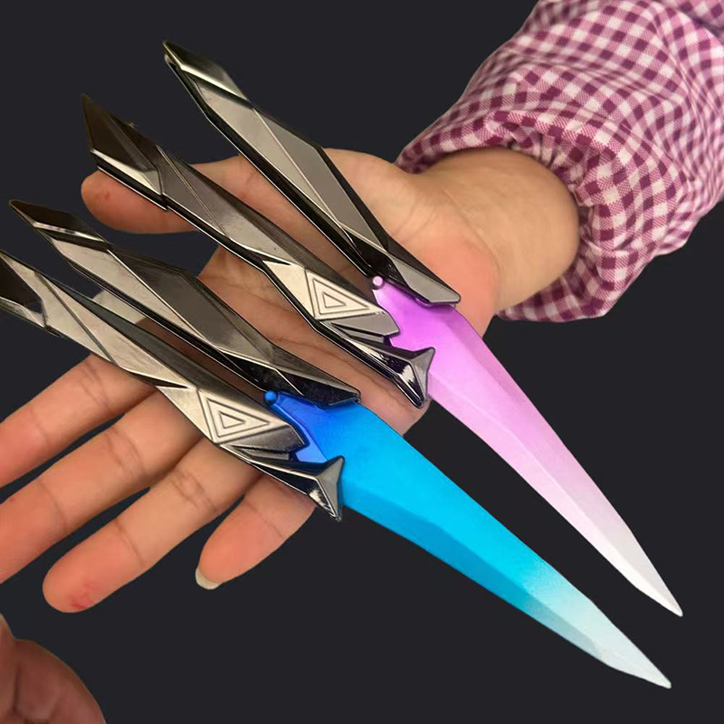 Hot Sale  Shooter Foldable Butterfly 3D Engraved Collectible Weapon Portable Melee Gear For Cosplay/Gaming Accesso
