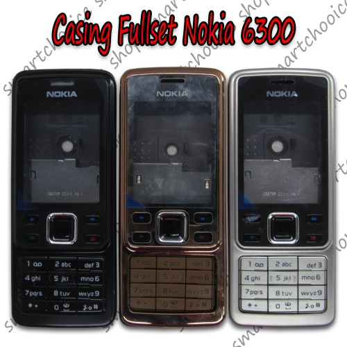 nokia 6300 original compled casing body housing haidi