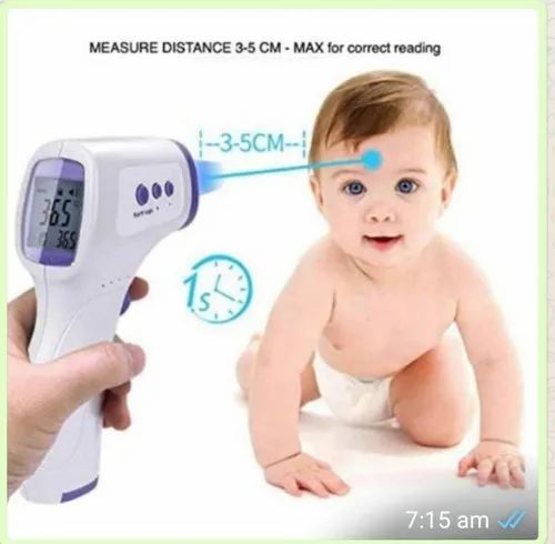 Portable ℃/℉, Fever Alarm Precise LCD Digital Non-contact Body IR Laser Infrared Forehead Thermometer in fanzee
