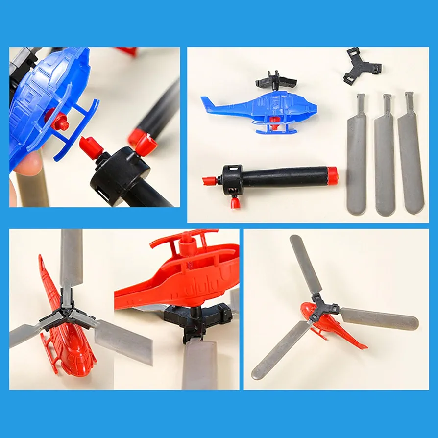 Express Deals Hub:Pull Line Helicopter Toy for Kids Fly Drawstring Small Plane Outdoor Draw Rope Take Off Interactive Educational Toys Gift