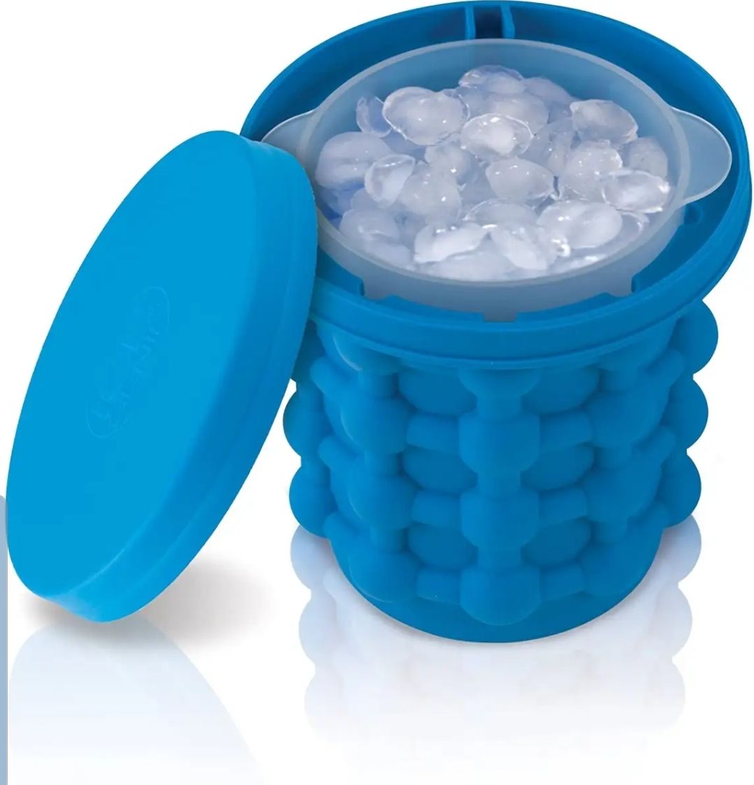 Magic Ice Cube Maker Genie Silicone Rubber Ice Tray Mold - Sale