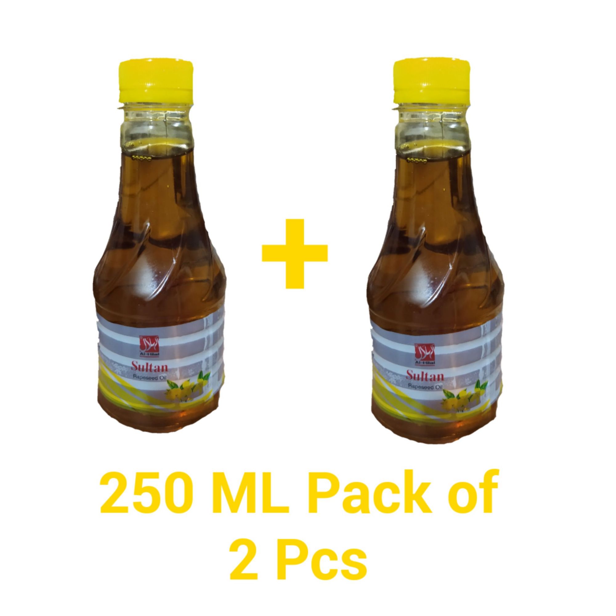 Sultan Rapeseed Oil, Mustard Oil, Sarson ka Oil. 250 ml Pack. 2 Pcs.: Buy  Online at Best Prices in Pakistan 