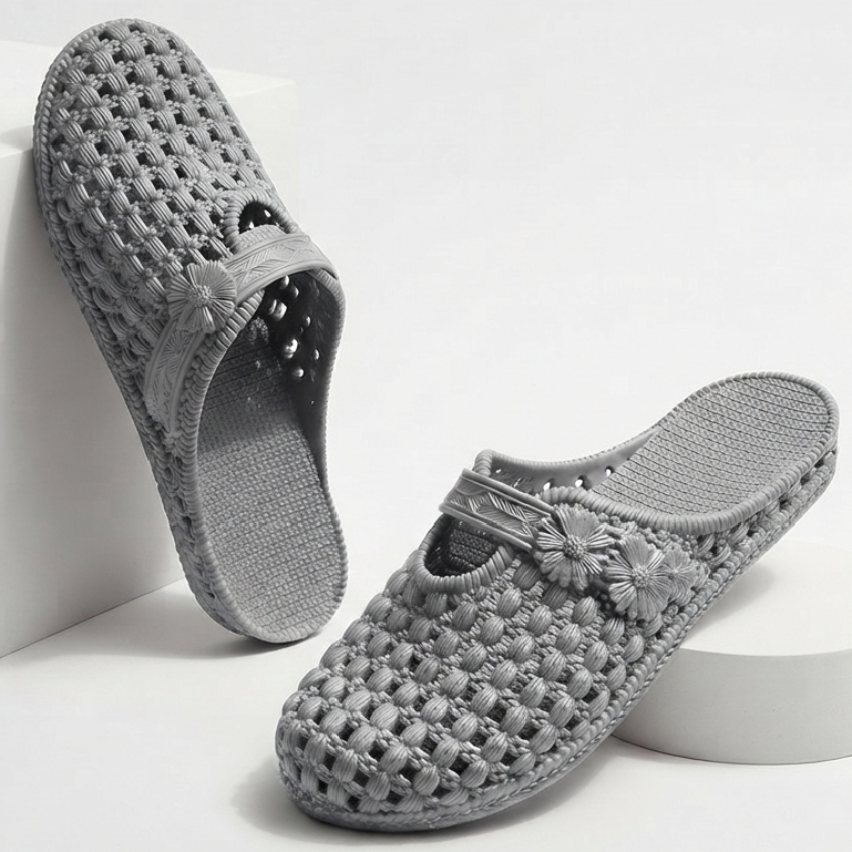 Popoular Women Half Shoes & Loafers Casual Rubber Cut Shoes & Slip-Ons
