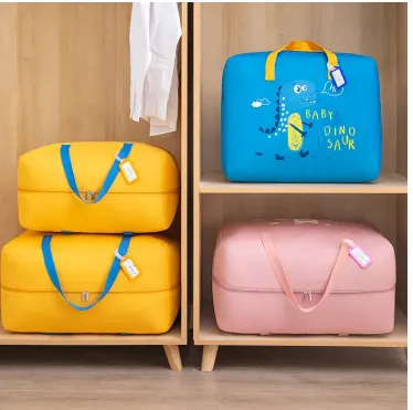 Children Wardrobe dino bag for multi purpose water bottle bags for boys room decoration item decorating item organizer Bag Blanket Bag bed sheet bag storage box home decor