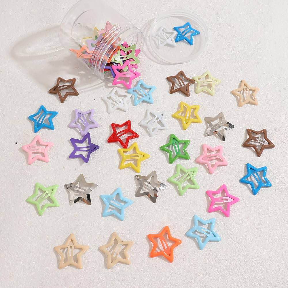 Star pins - Hair pins - Hair accessories for kids - Hair pins for kids