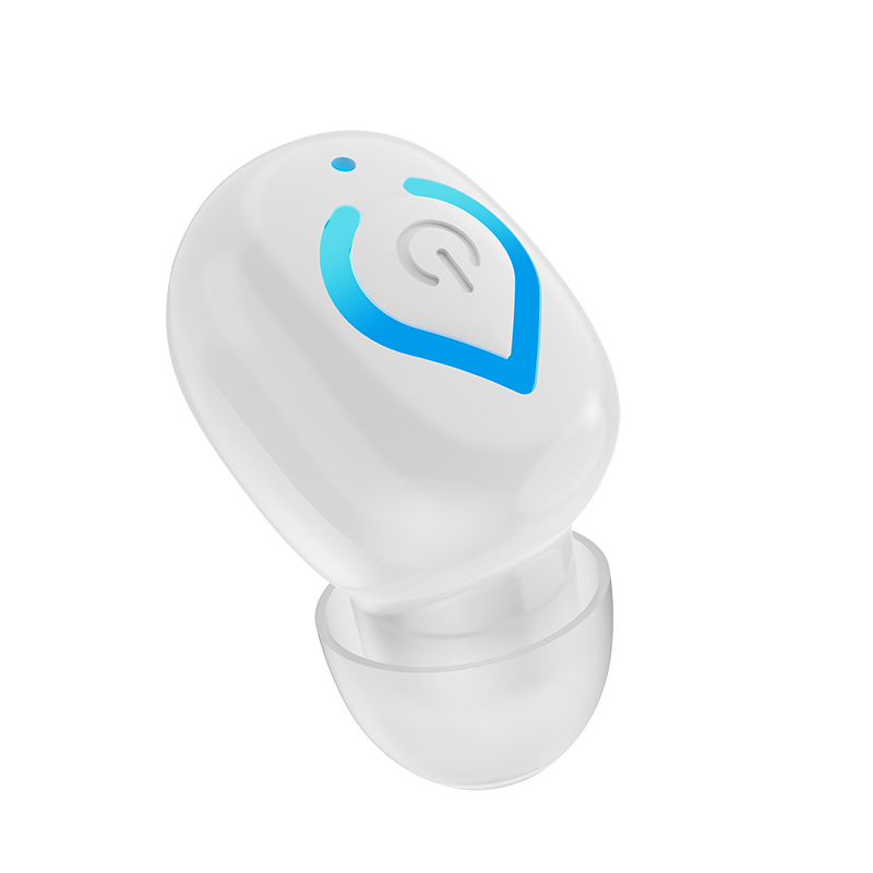 Mini Bluetooth Headset Single Wireless Earphone Music Earpiece for Cellphones Computer