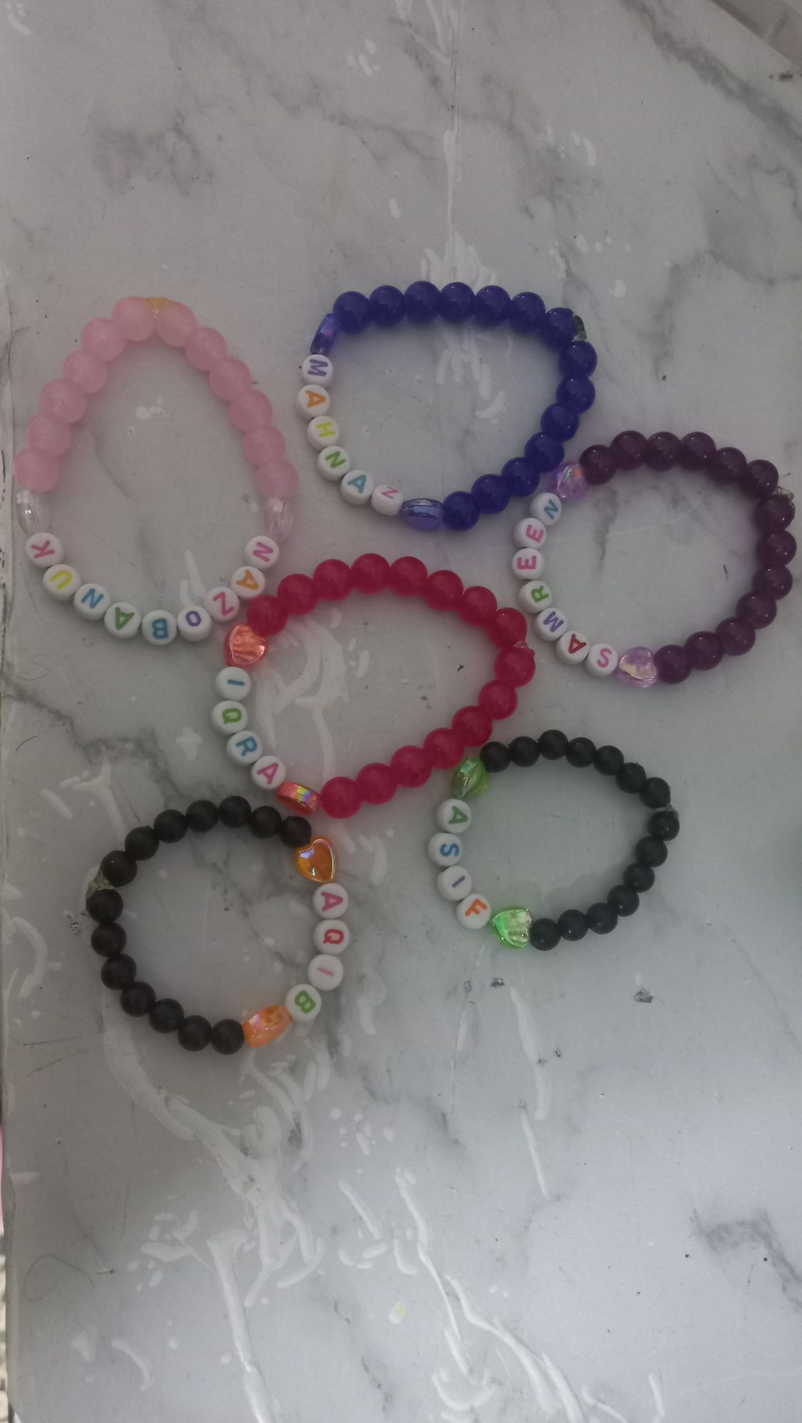 name braclets