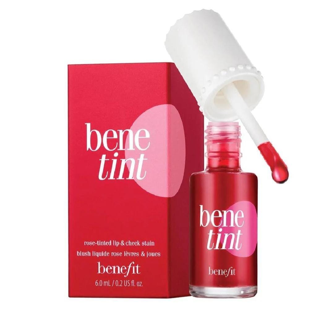 Tint Mini Lip & Cheek Stain – 6ml | Long Lasting Liquid Lip Tint | Natural Blush Look | Lightweight & Buildable Color