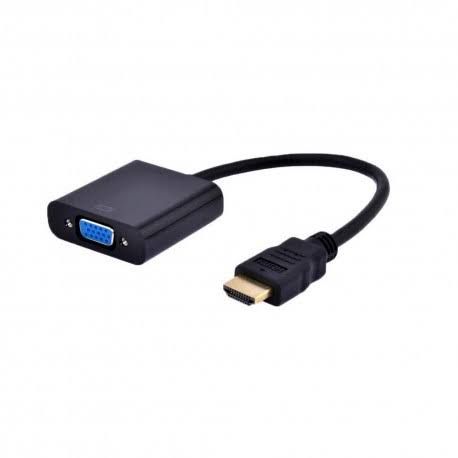 HDMI to VGA Convertor - HDMI TO VGA Converter with Cable - Hdmi To Vga Converter With convertor - HDMI To VGA Converter Without Audio Support - Hdmi To Vga Converter - | Convertor | VGA | HDMI | VGA To HDMI | HDMI To VGA Convertor |