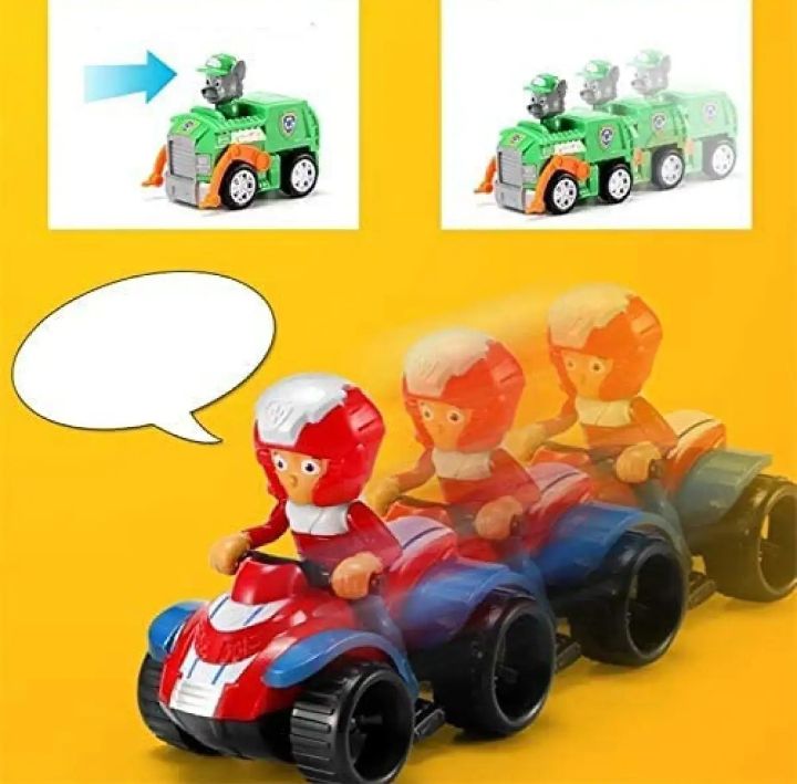 Paw patrol 9 figures action figures set with joints best cartoon charcters
