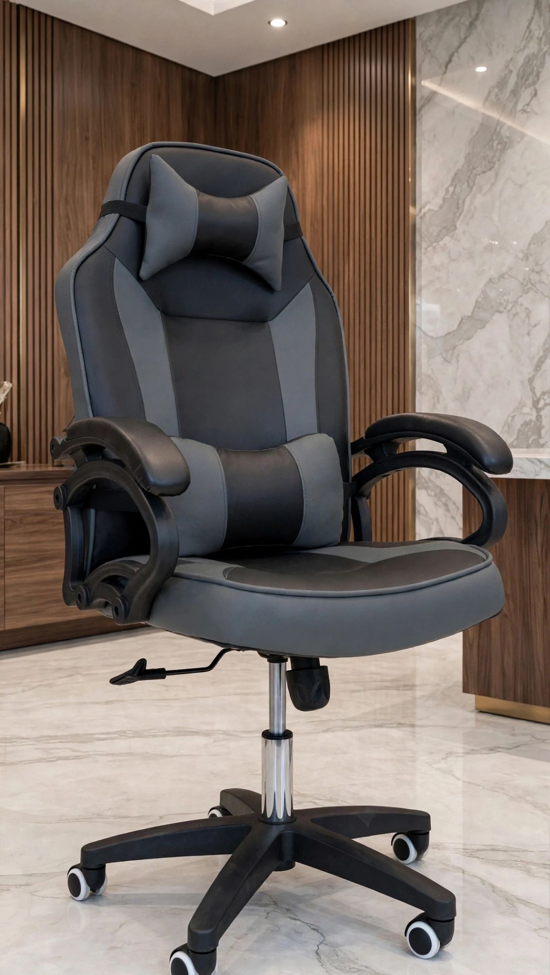 Gaming chair imported gaming chair with lumbar spine support .