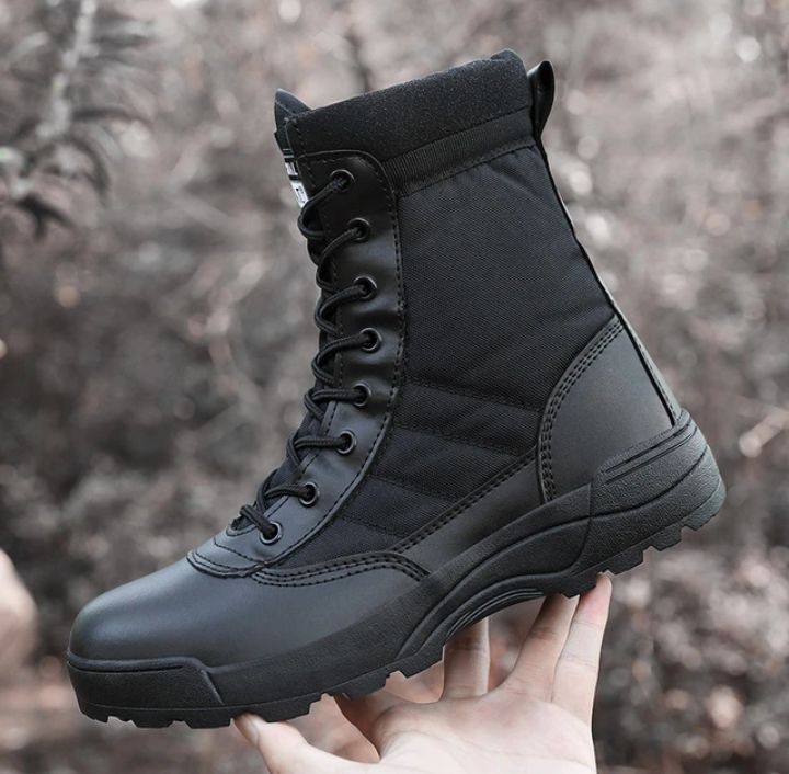 Swat Military Polic Long Shoes, Swat Hiking MILITARY Style LONG SHOES, Men's comfortable long shoe's, Tactical Boots Combat Swat, Men's comfortable long shoe's