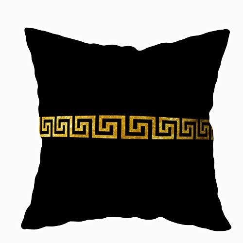 Black And Golden Velvet Cushion Cover Specific Style/Color Best For The Sofa And Bed Decoration By Ayat Bedding