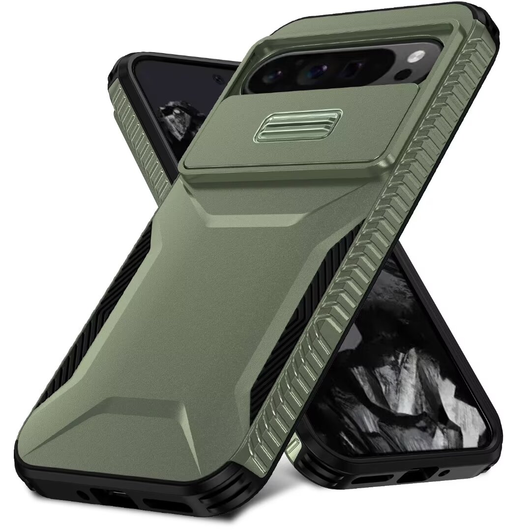 Shockproof Anti-slip Camera Lens Case For Google Pixel 9 Pro XL 9 8 8A 8 Pro 7 7A 7 Pro Cover Slide Camera Protective Hard shell