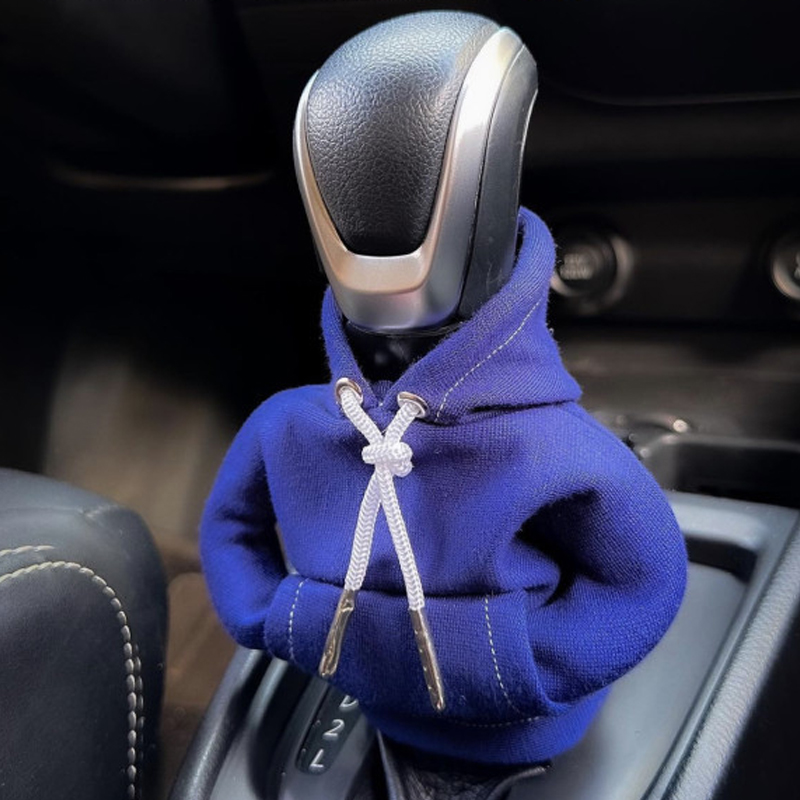 Hoodie Car Gear Shift Cover Fashion Gearshift Hoodie Car Gear Shift Knob Cover Manual Handle Gear Sweatshirt Change Lever Cover | Daraz.pk