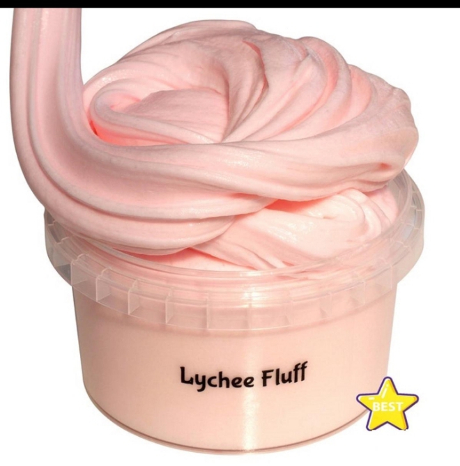 Lychee Fluff Slime – Super Soft Cloud Slime | Stress Relief & Sensory Toy (Non-Sticky, Lightweight)