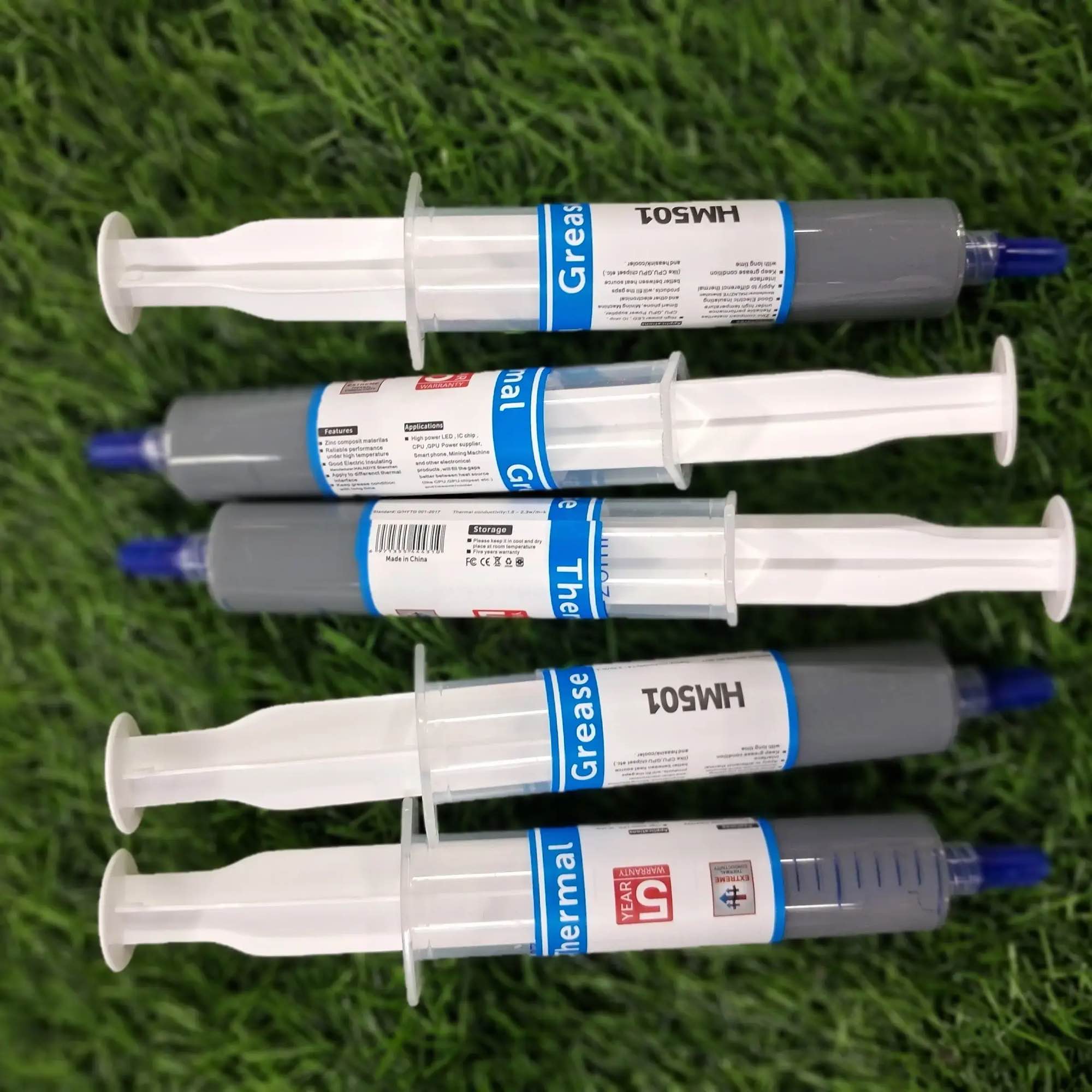 High Quality Big Syring Thermal Paste Heat Sinks (1pcs) 15g / 25g (Grease) Tube - Gray - CPU Chipset Heatsink Paste Conductive Compound ABS Material (HM-501 / HY-510)