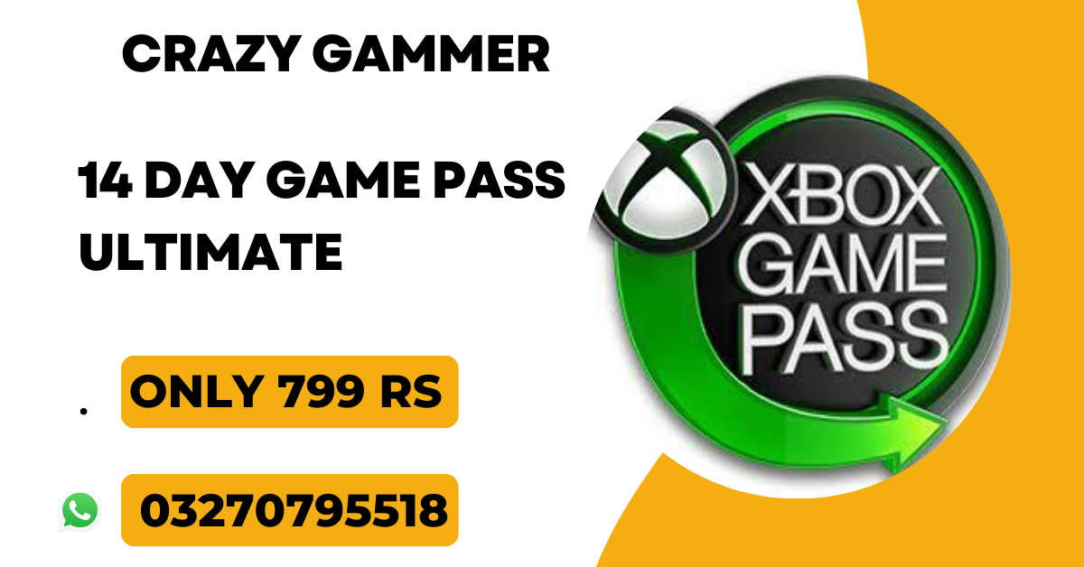 14 Days $1 Game Pass Ultimate Xbox Gold Hot Sale $1 Deal